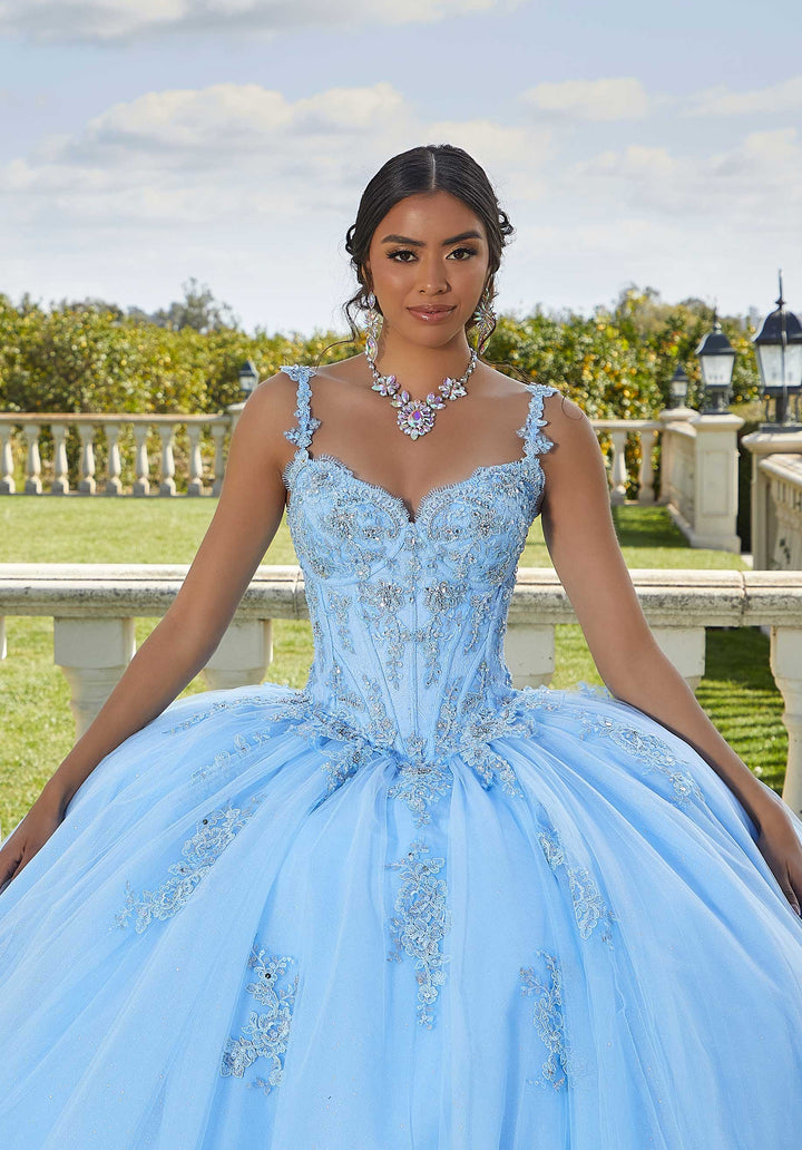 Morilee 89422 Bahama Blue Quinceañera Dress