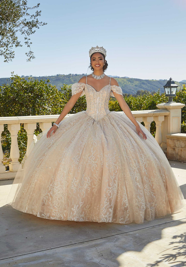 Morilee 89430 Nude Quinceañera Dress