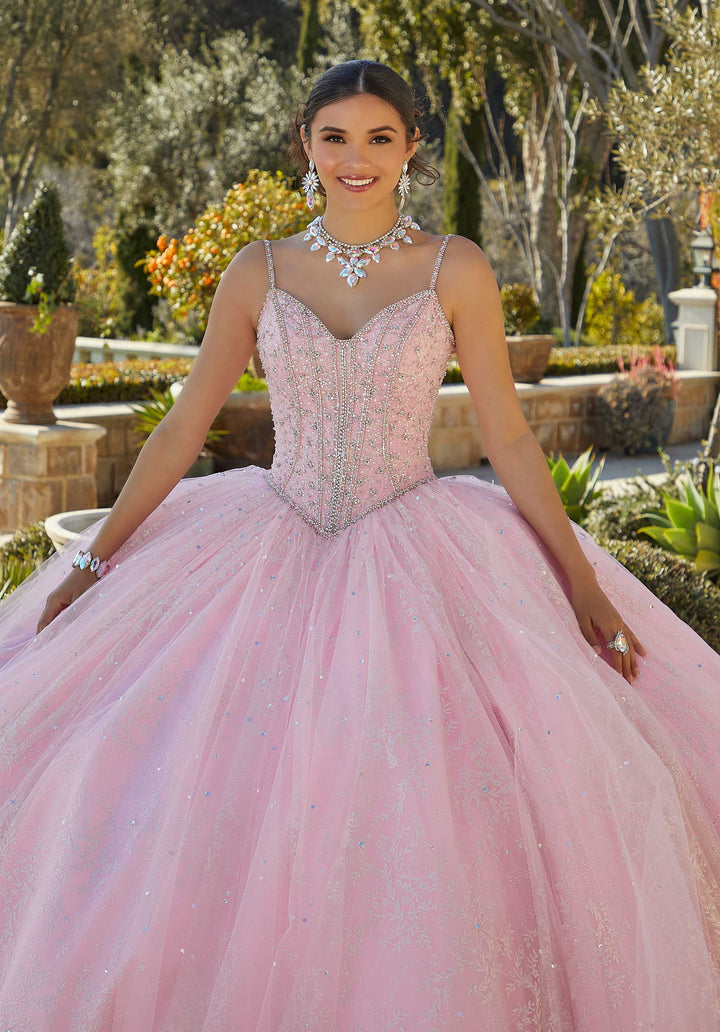 Morilee 89430 Pucker Up Pink Quinceañera Dress