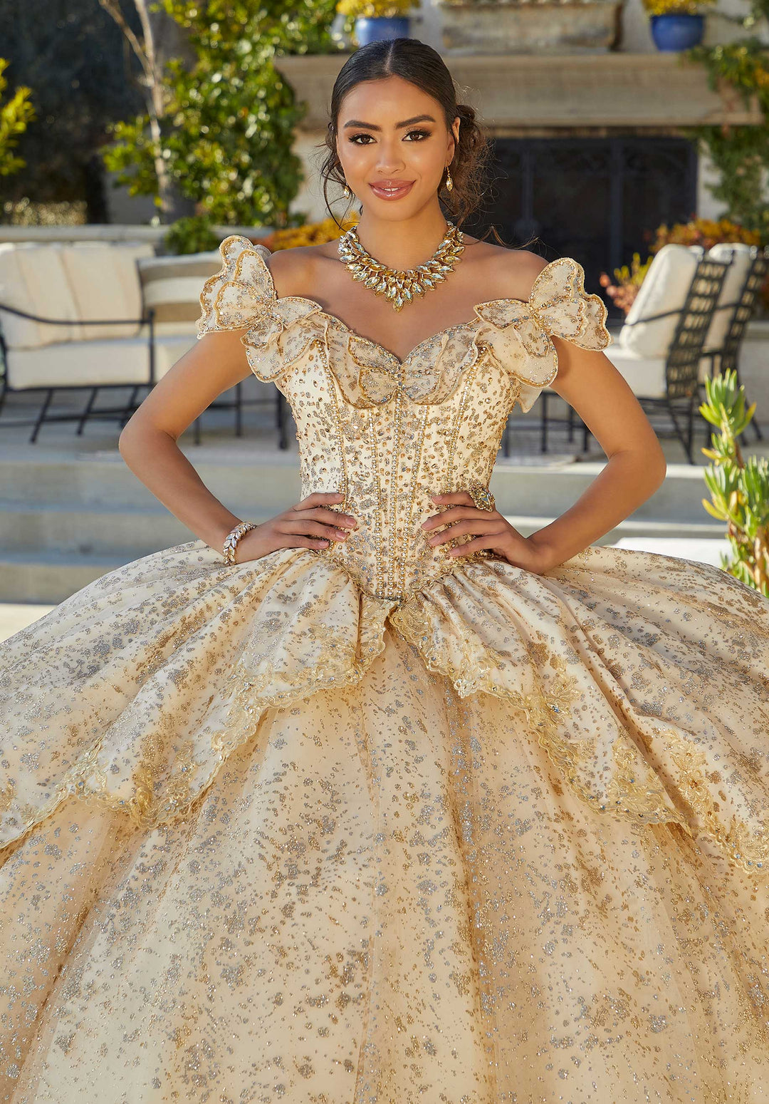morilee gold dress Morilee 48017 Dress