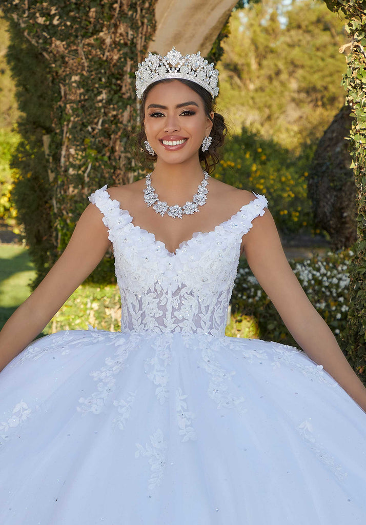 Morilee 89432 White Quinceañera Dress – The Quince Of Your Dreams