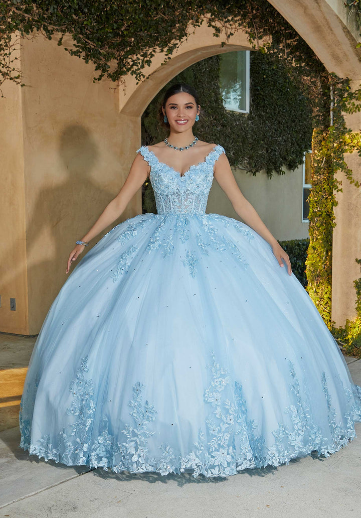 Morilee 89432 Light Blue Quinceañera Dress