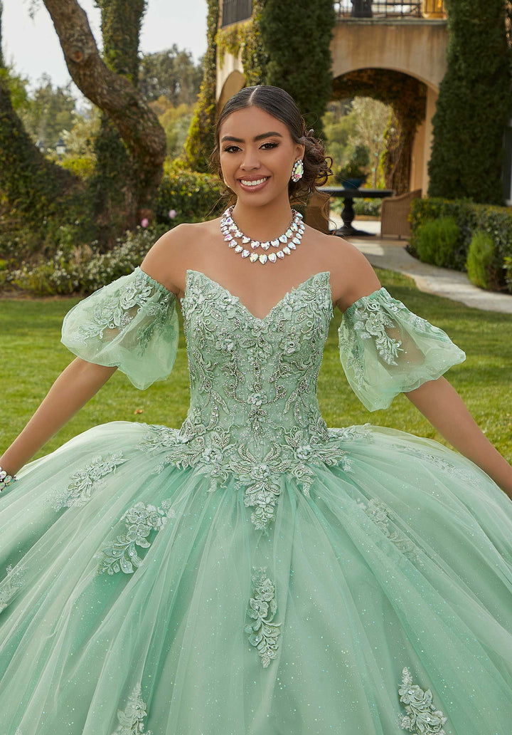 Morilee 89434 Sage Quinceañera Dress