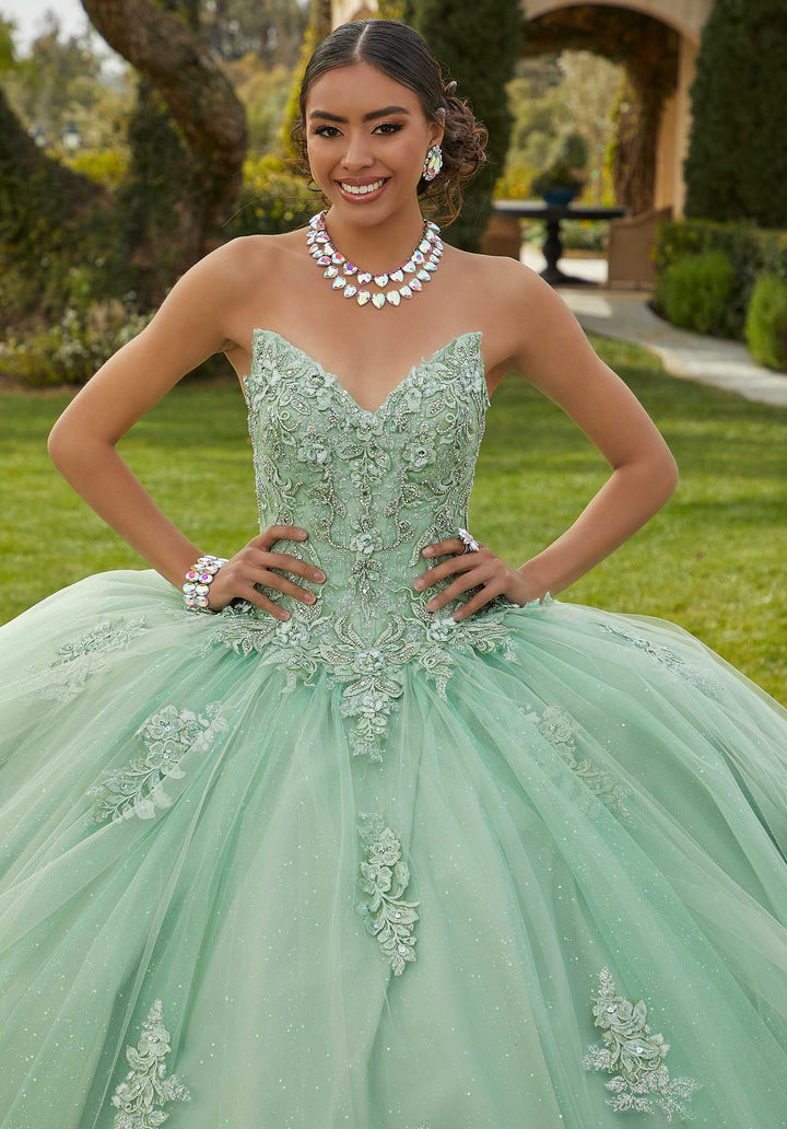 Morilee 89434 Sage Quinceañera Dress