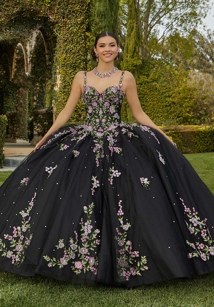 Morilee 89435 Black/Multi Quinceañera Dress