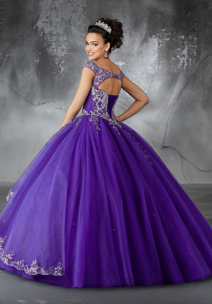 Margaret on a Princess Tulle Ballgown - MoriLee #60054