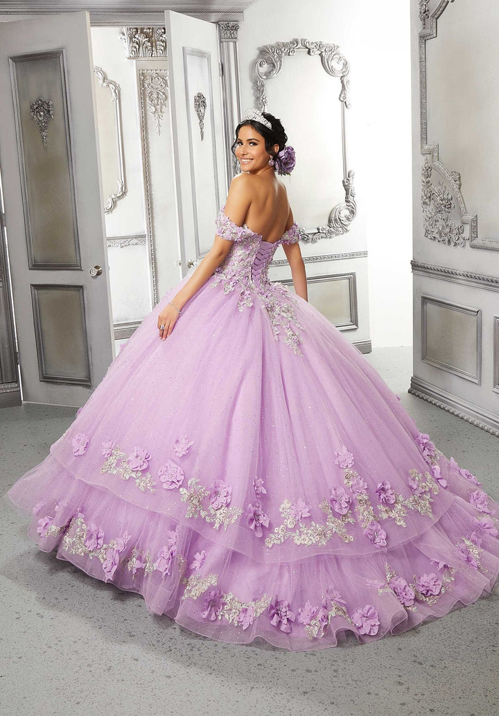 Princess Tulle Floral Quinceañera Dress  #89318