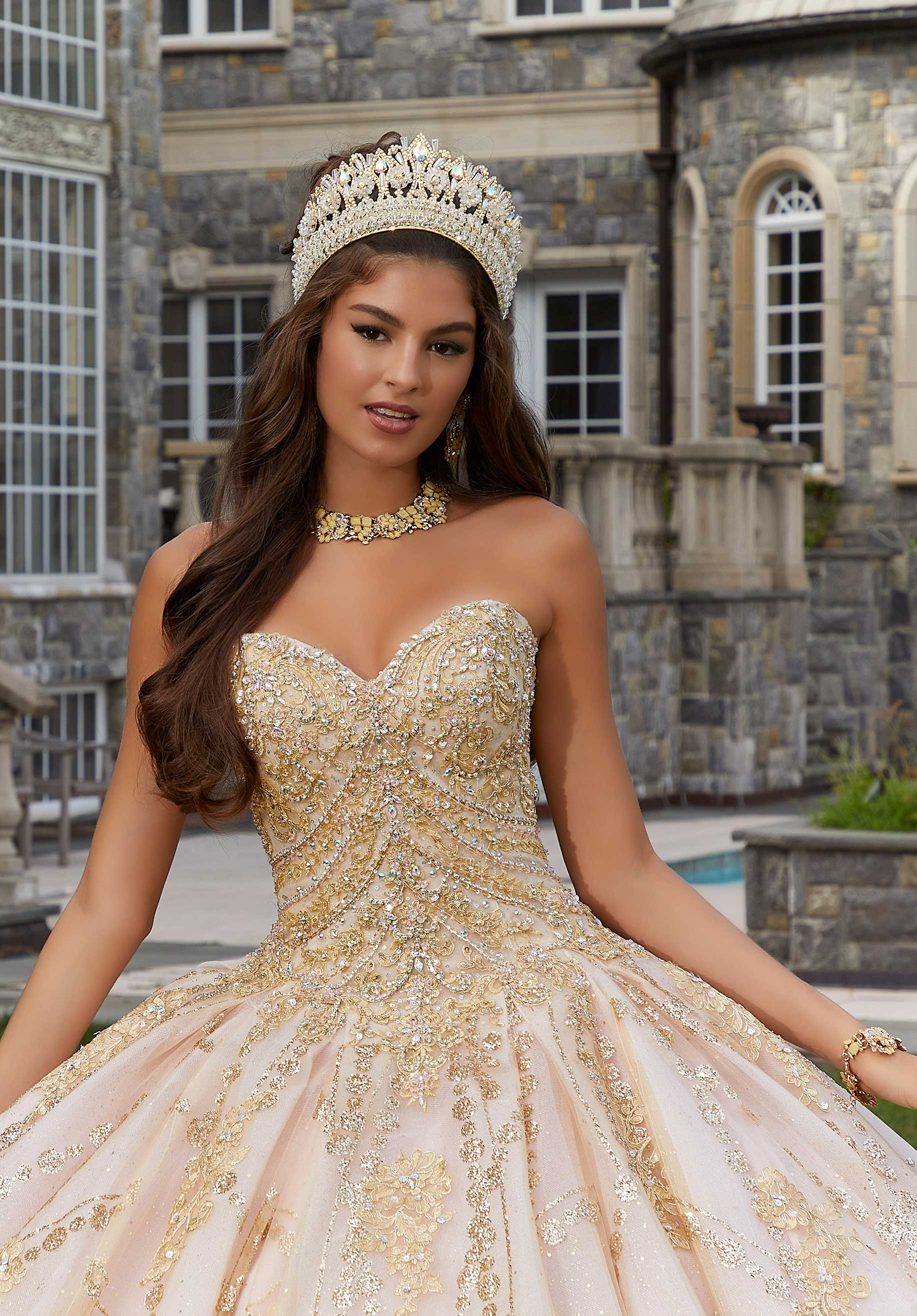 Morilee clearance rose gold